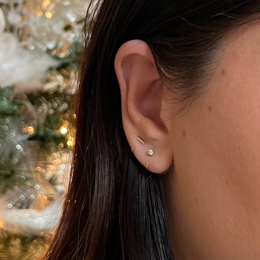 Diamond Claw Earring